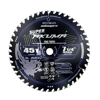 184mmの円形の木工は刃です
